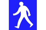 Thumbnail Man walking sign Thumbnail Man walking sign