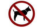 Thumbnail No dogs sign Thumbnail No dogs sign