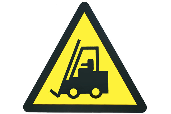 Product picture Forklift truck working sign