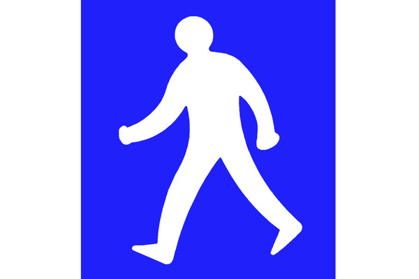Product picture Man walking sign